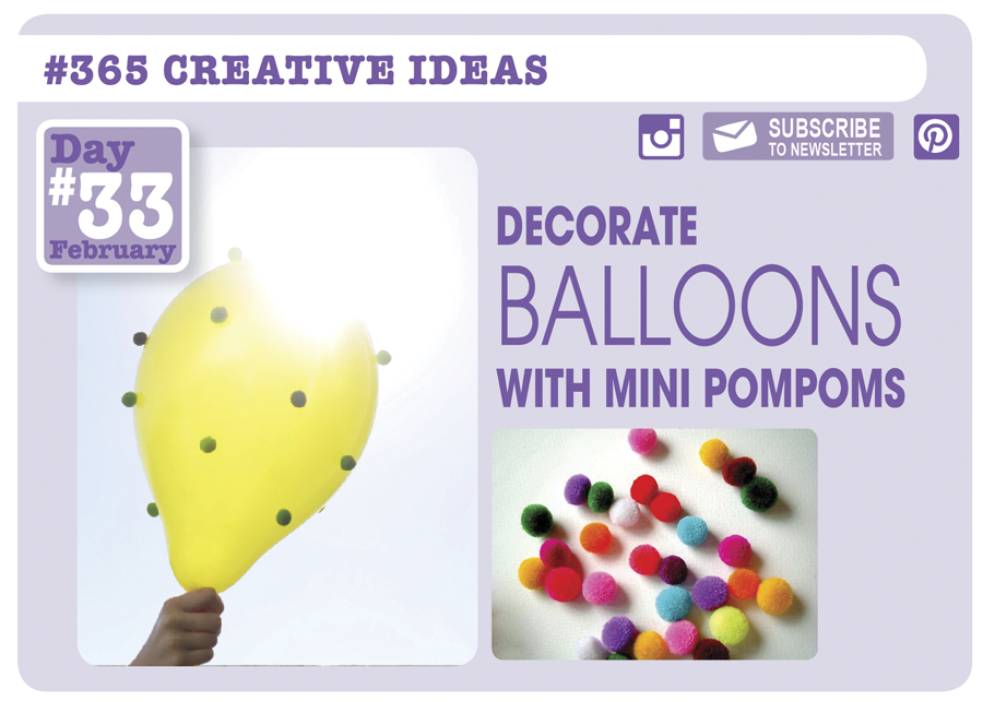 decorate balloons